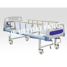 (A-93) Hot Sale Movable Two Crank Patient Bed